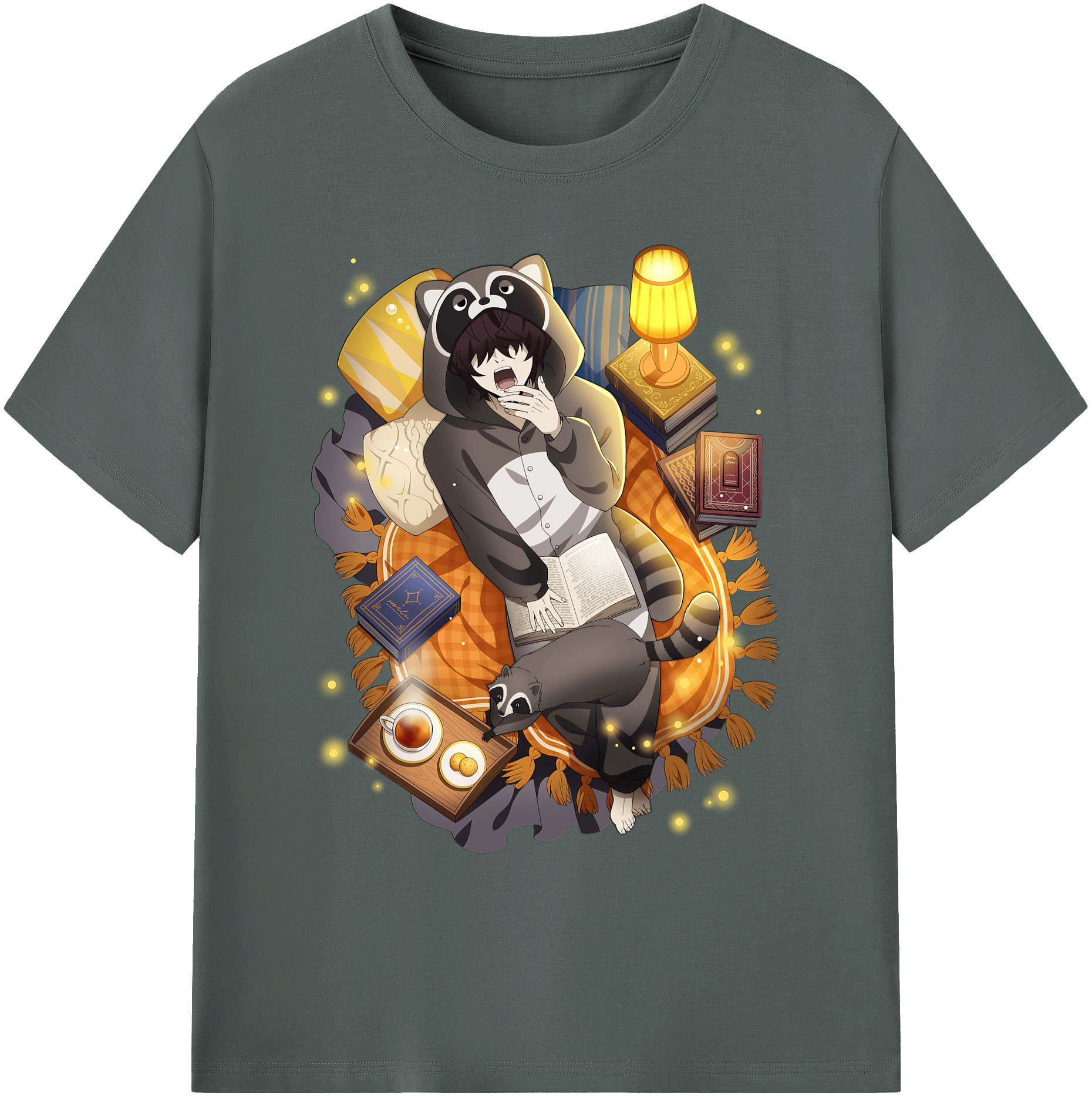 （画像用） 文豪ストレイドッグス Bungo Stray Dogs 綿100％ メンズ半袖Tシャツ｜肌触りやわらか＆通気性